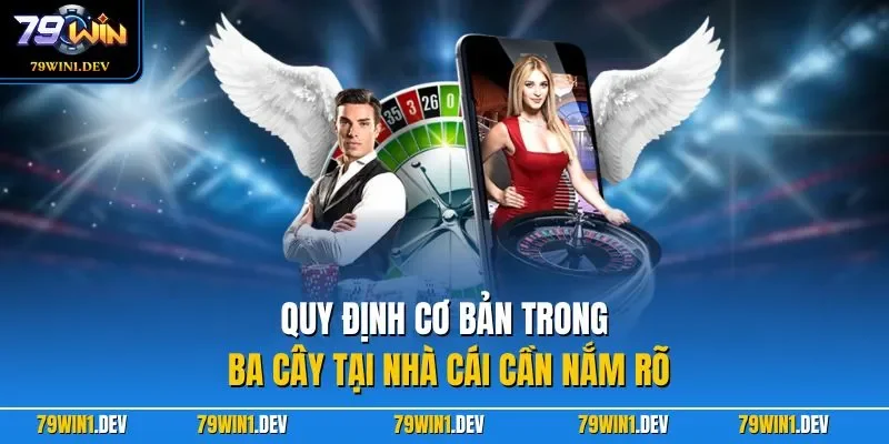 Ba Cây 79WIN – Trải Nghiệm Game Bài Nhanh Gọn Dễ Chơi 2026 3 Quy định cơ bản trong ba cây tại nhà cái cần nắm rõ
