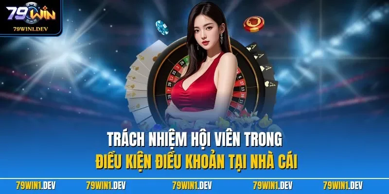 Điều khoản điều kiện 79win 3 Trách nhiệm hội viên trong điều kiện điều khoản tại nhà cái